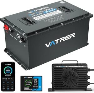 1. VATRER POWER 72V Lithium Golf Cart Battery