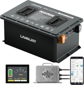 8. Lamnory 48V Lithium Golf Cart Battery