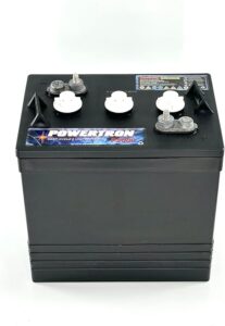 3. Powertron 6 Volt Deep Cycle Golf Cart Battery