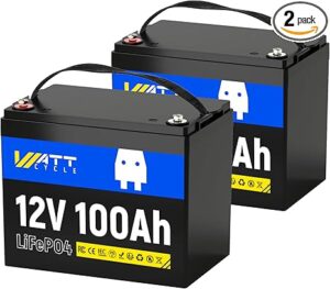 3. Wattcycle 12 Volt Golf Cart Battery