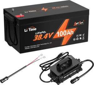 LiTime 36V Lithium Golf Cart Battery