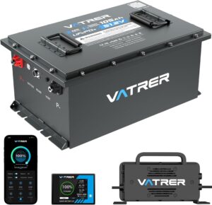 VATRER POWER 48V Lithium Golf Cart Battery